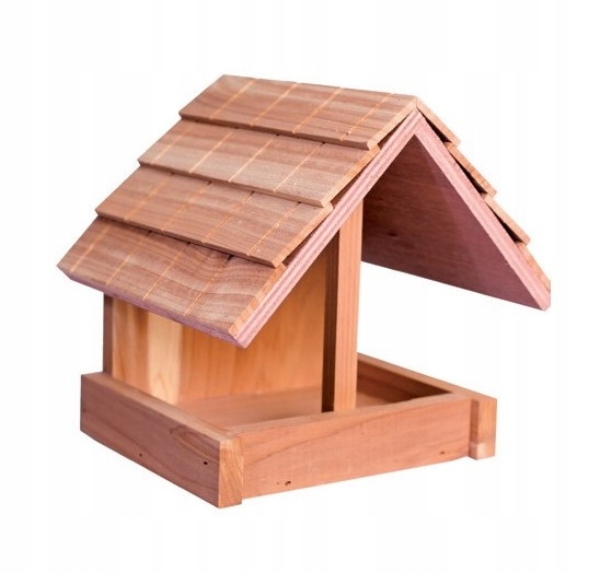 

Karmnik Dla Ptaków Drewno Cedrowe 15,5x13,5x14,5CM