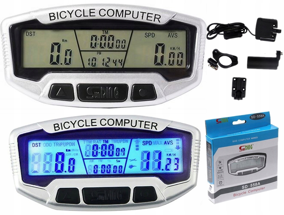 

Licznik Rowerowy Wodoodporny 28 Funkcji Na Rower