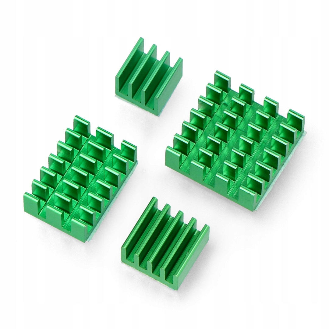 

Zestaw radiatorów do Raspberry Pi 4B z taśmą 4szt.