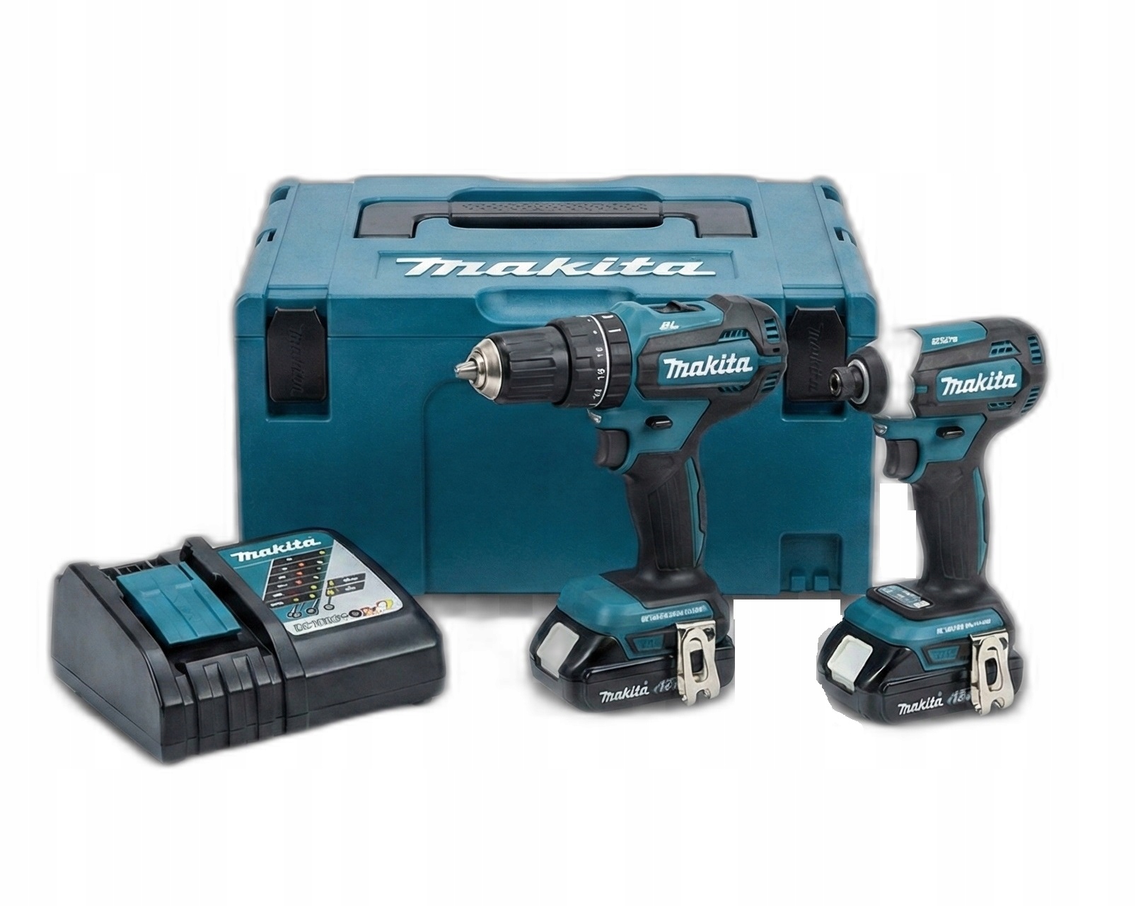 Makita Zestaw Combo 18 V DHP490 DTD153 DLX2537TJ
