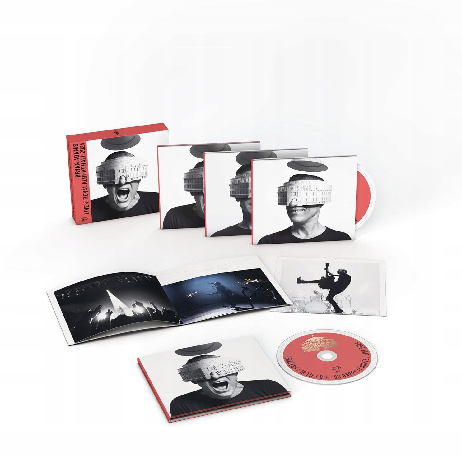 BRYAN ADAMS: LIVE AT THE ROYAL ALBERT HALL 2024 (3CD)+(BLU-RAY