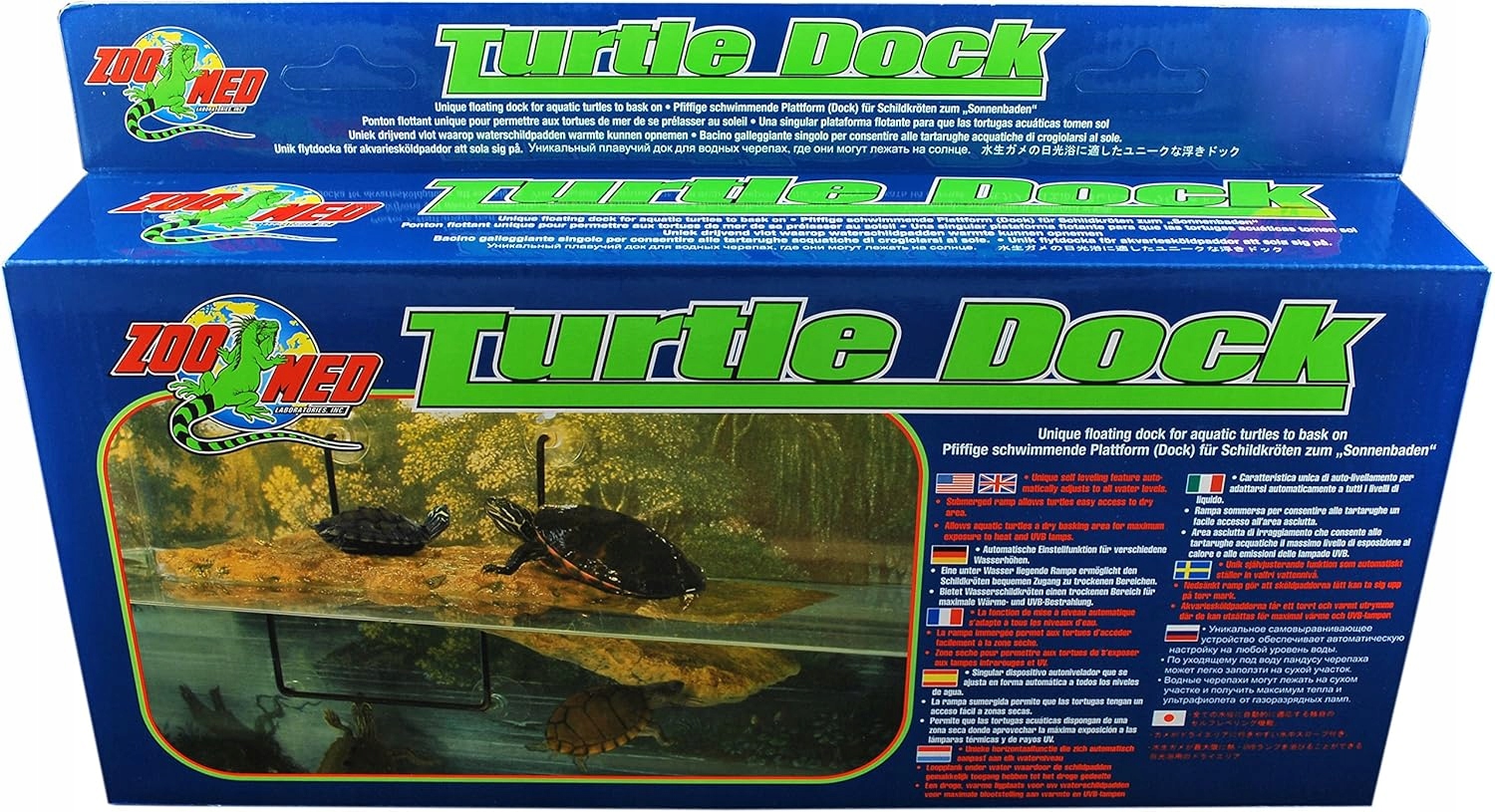 Levně Plovoucí Ostrov Pro Vodní Zvířata Želv 18x39 Cm Zoo Med Turtle Dock