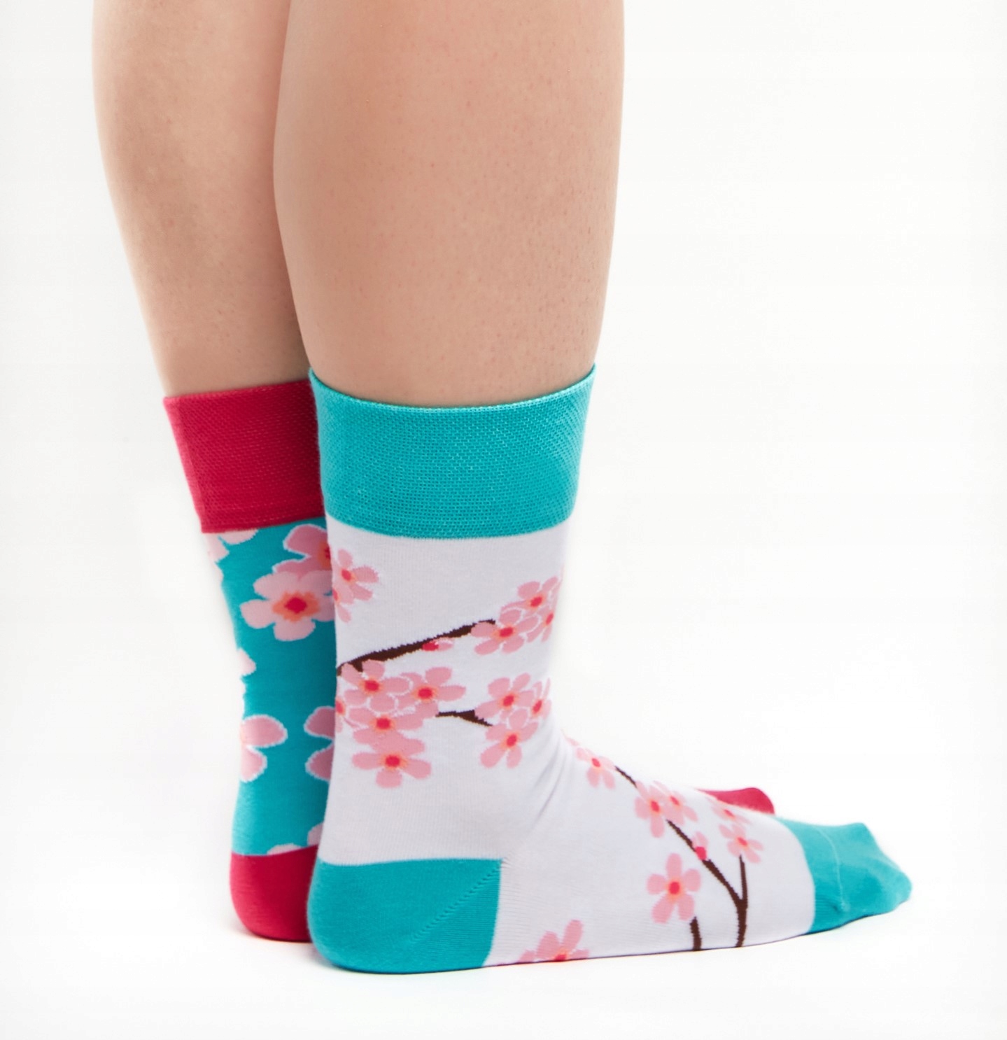 

Skarpetki_sakura Kwiat Wiśni_roz 35-38_nie do pary