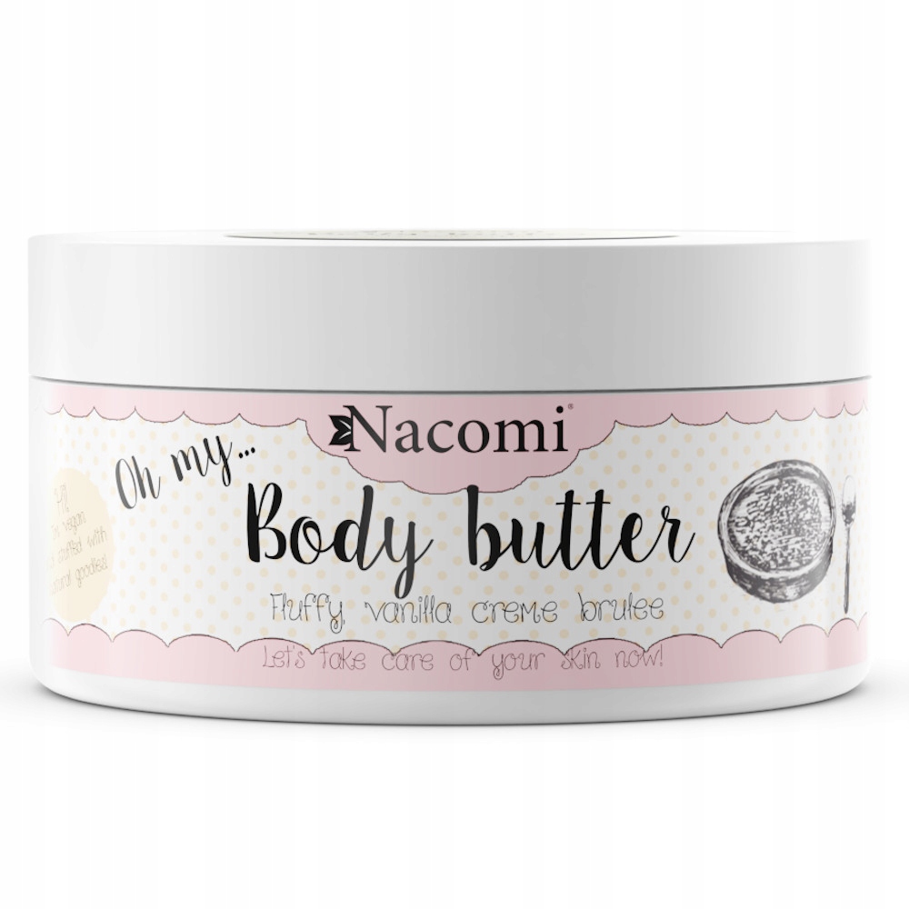 

Masło do ciała Nacomi Waniliowe crème brulee 100ml
