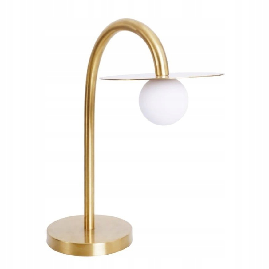 Stolní Led lampa Enigma Zlatá 2 W T0054 MaxLight
