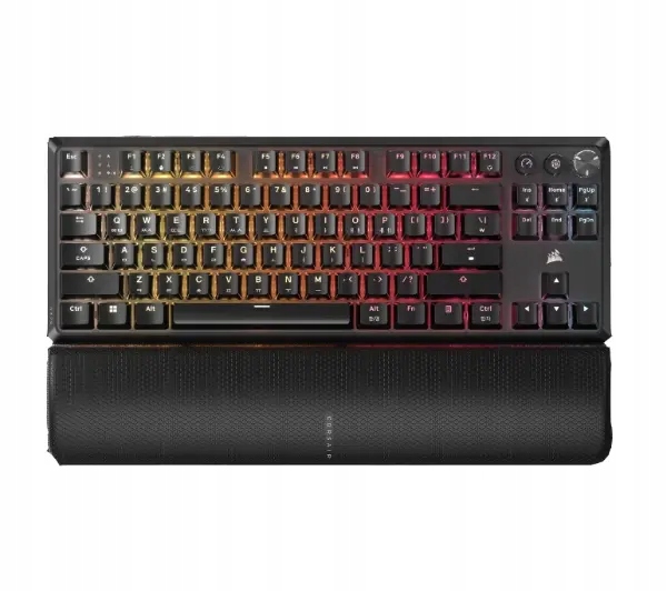 Klawiatura mechaniczna Corsair K70 Core Tkl Wireless Rgb KR2 MLX Red Czarn
