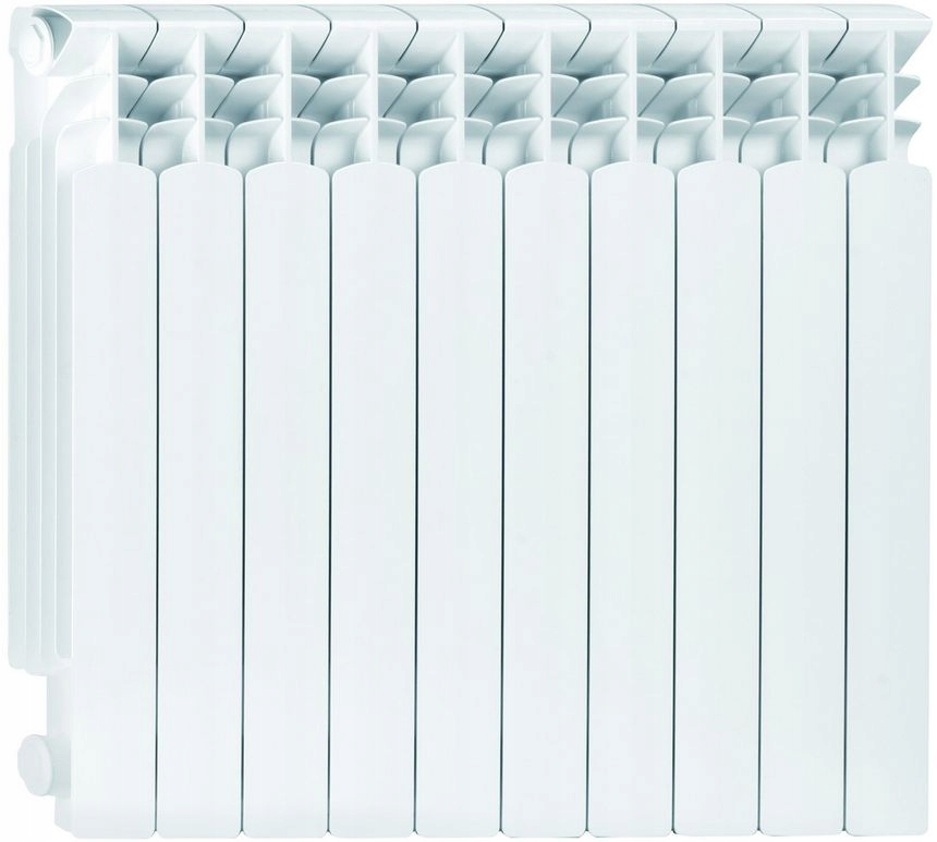 KFA GRZEJNIK ALUMINIOWY G500 BOCZNY BIAŁY 15el. 572x1200 Szerokość 1200 mm