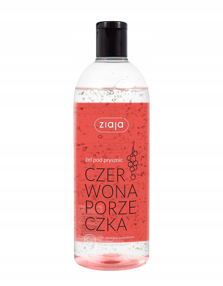 

Ziaja Vegan żel pod prysznic Czerwona Porzeczka