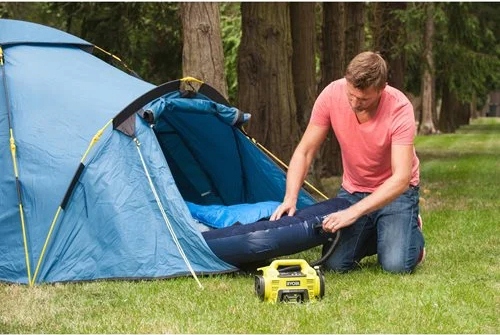 KOMPRESOR AKUMULATOROWY pompka RYOBI 18V R18I-0 Moc silnika 0 KM