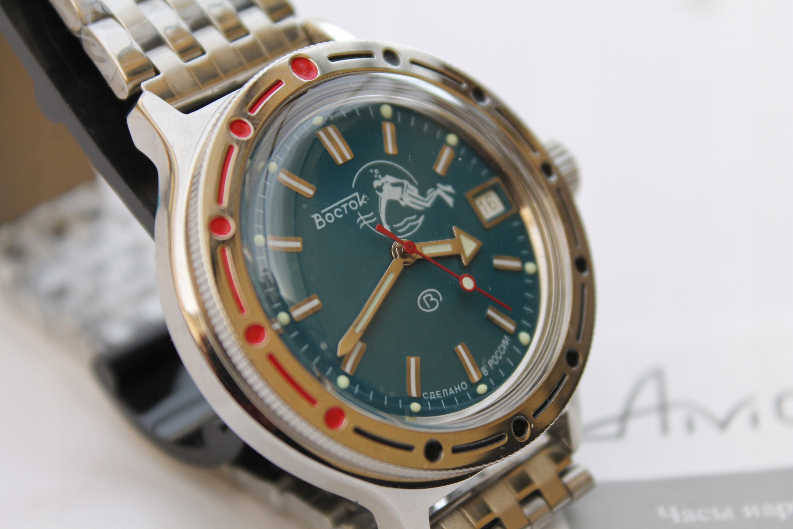 Wostok Vostok Amfibia 200 M Automat Nový 420059