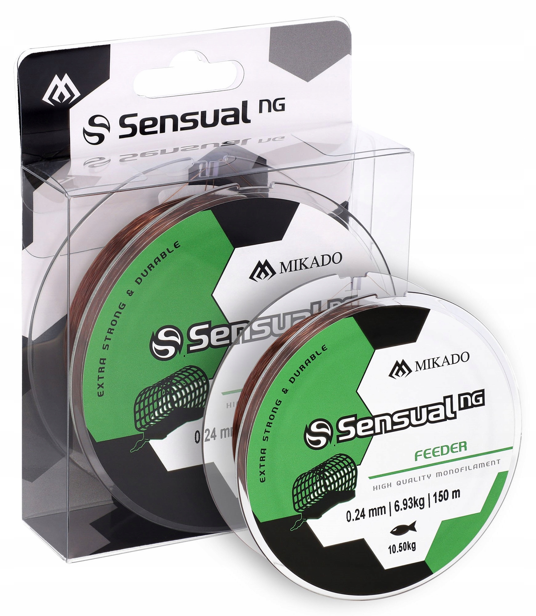 

Mikado Żyłka Sensual N.g. Feeder 0.26MM/150M Brąz