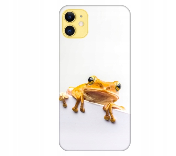 

Etui pokrowiec do iPhone 11 Zaba smieszne zwierzet