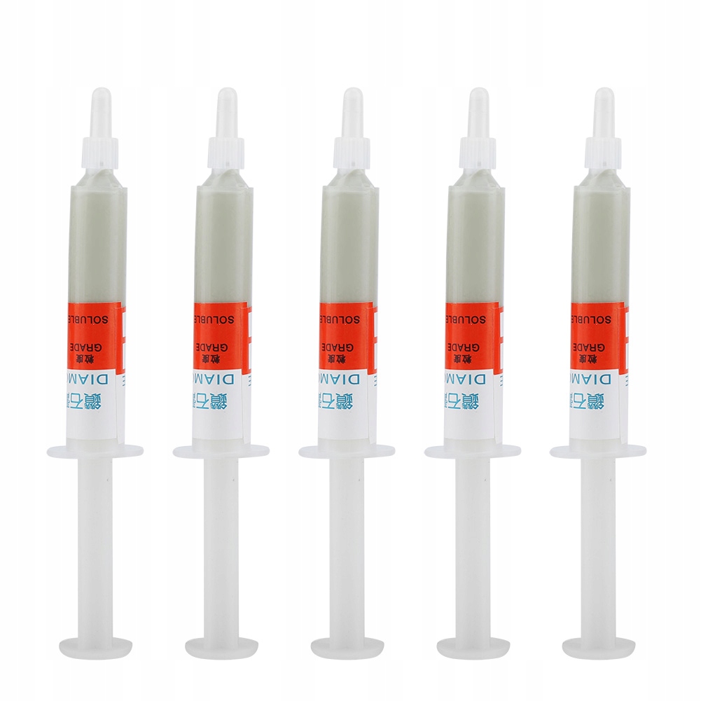 Diamentowa Pasta Pasta Ścierna Rurka Igłowa 5 Szt