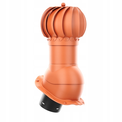 Rotačný krb Rotoline profil G fi 150 mm guľovitý, tehlový