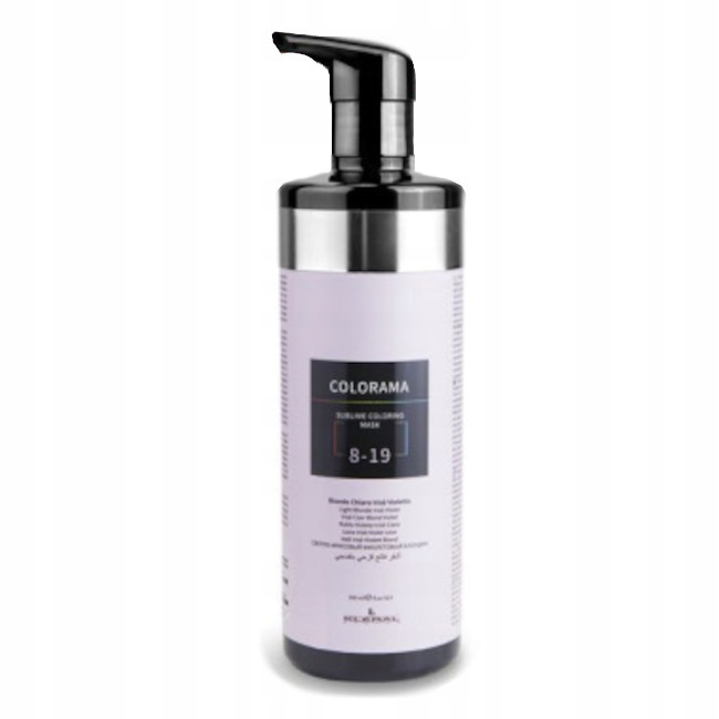 Kleral Colorama 8-19 jasny blond irysowy fiolet maska koloryzująca włosy