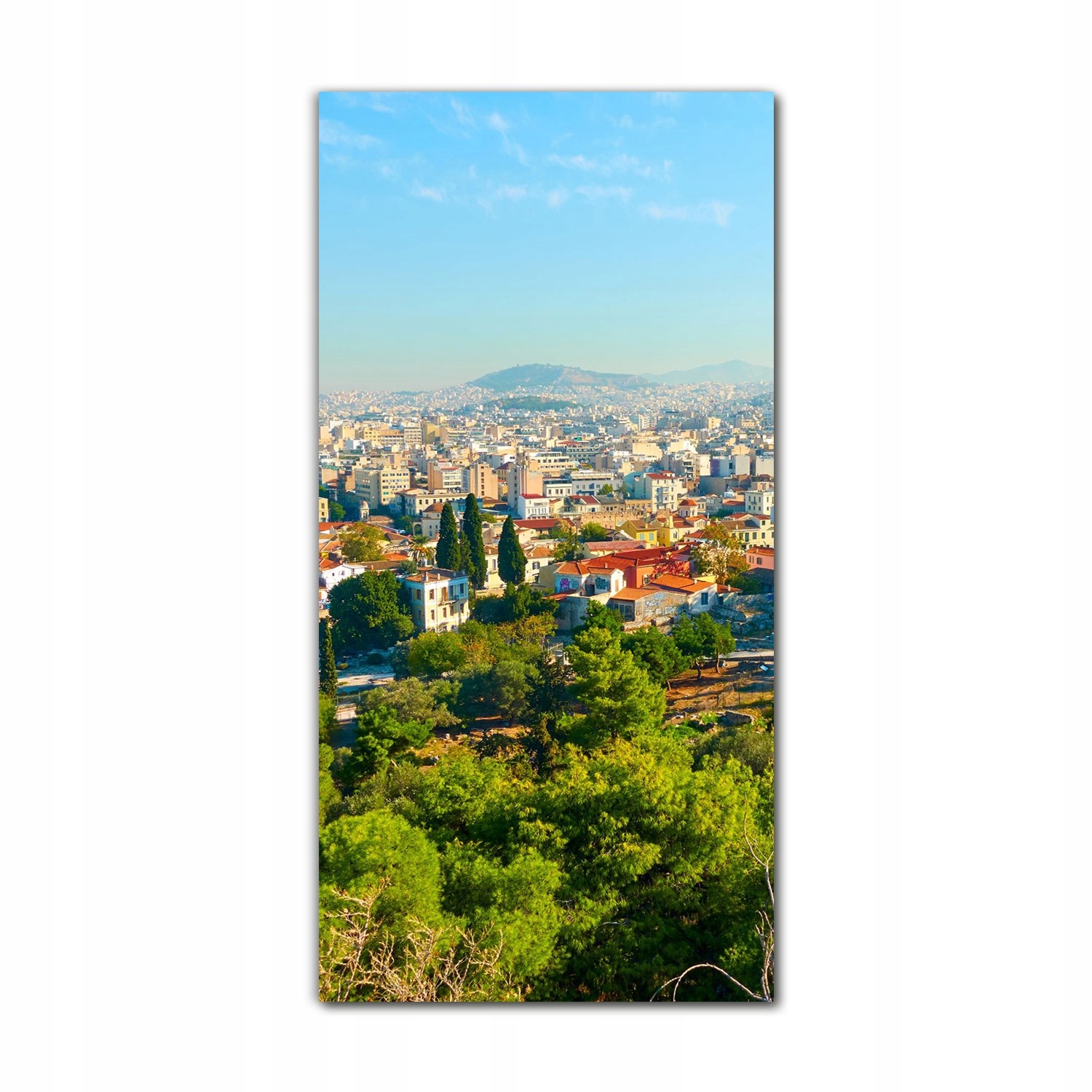 

Foto-obraz do sypialni 70x140 Ateny miasto drzewa