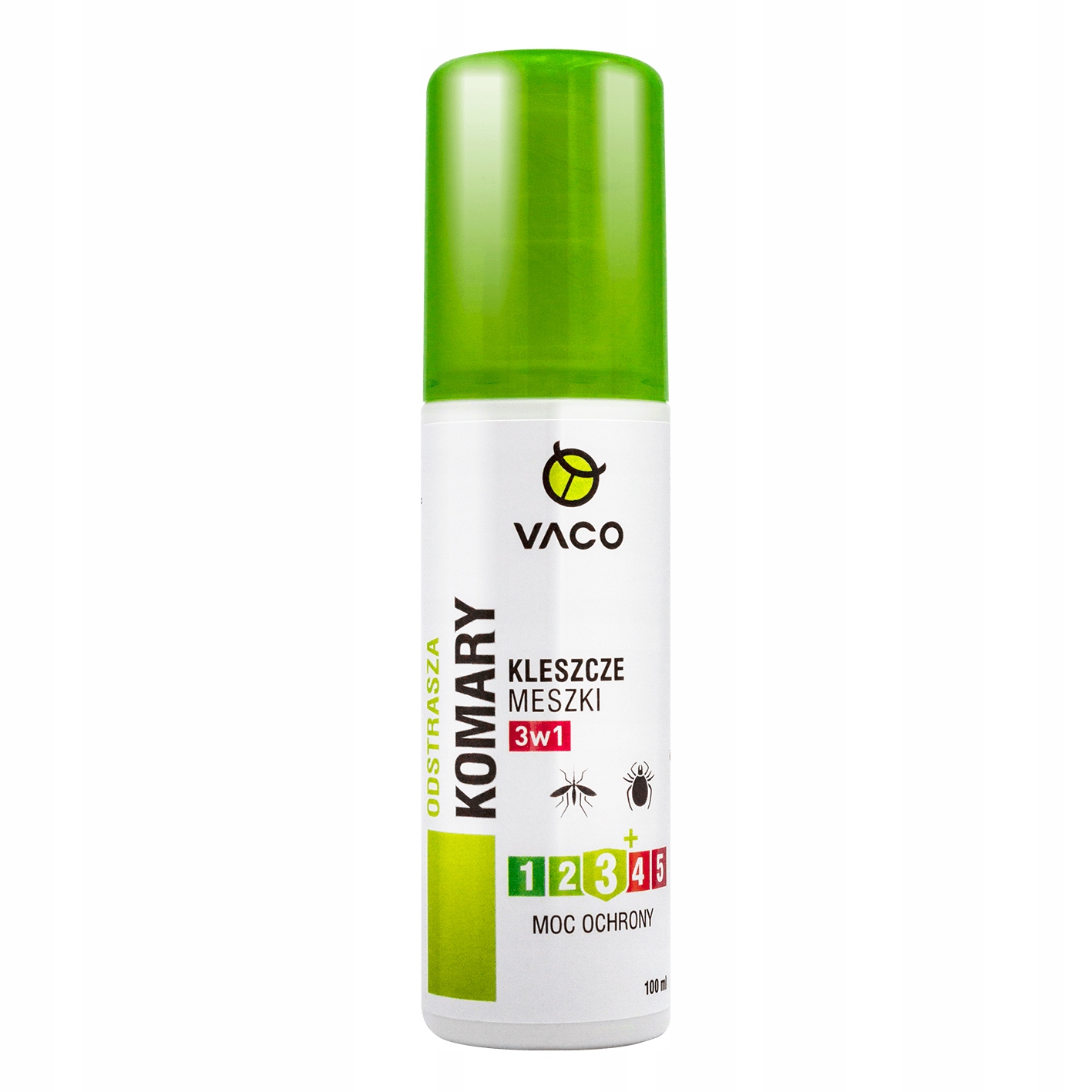 

Vaco Płyn Na Komary,kleszcze I Meszki 3W1 100ml