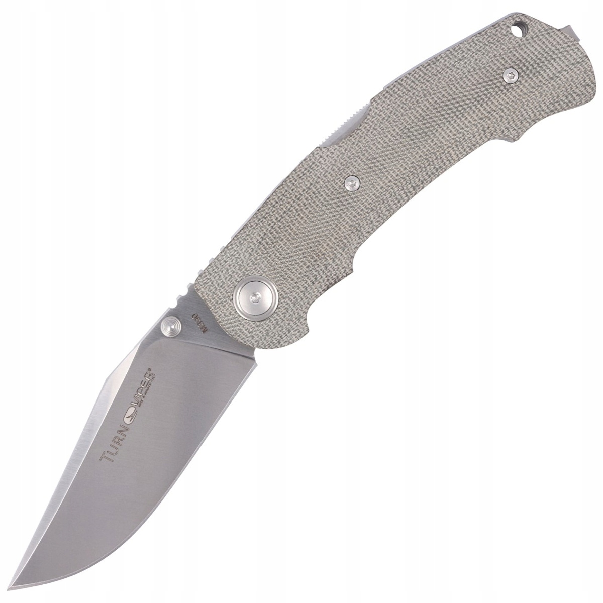 Nůž Viper Turn Essential Green Canvas Micarta (V5988CG)