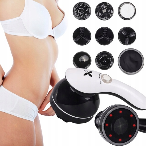 Masażer Do Ciała Cellulitu Wyszczuplający Antycellulitowy Podczerwień 9w1