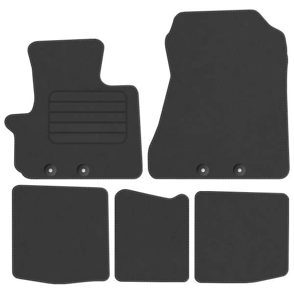 Toyota Iq 2008-2015 velurové koberce Comfort Gr