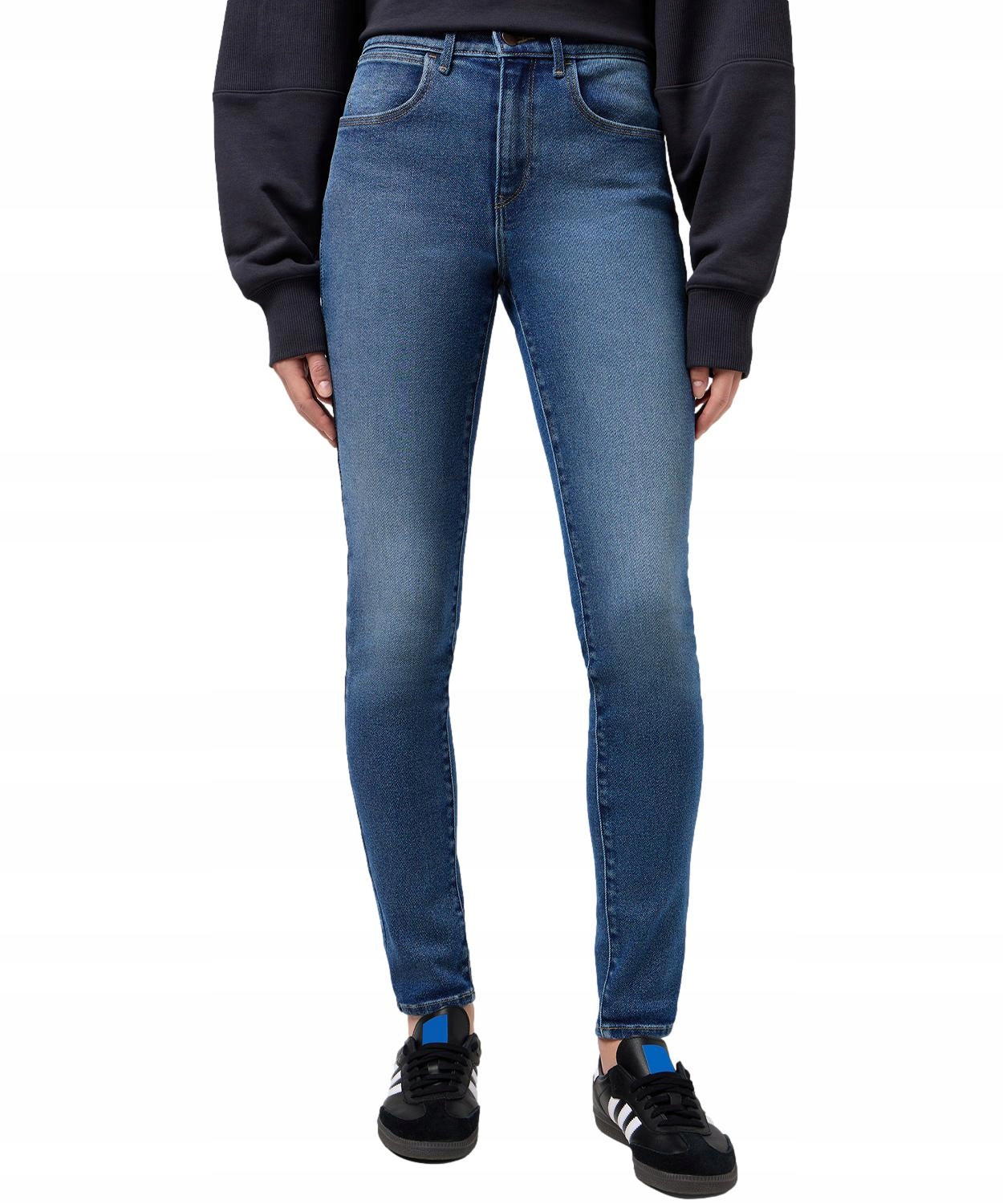 Džíny Wrangler Skinny 112351742 Dark Wash W 28/L 32