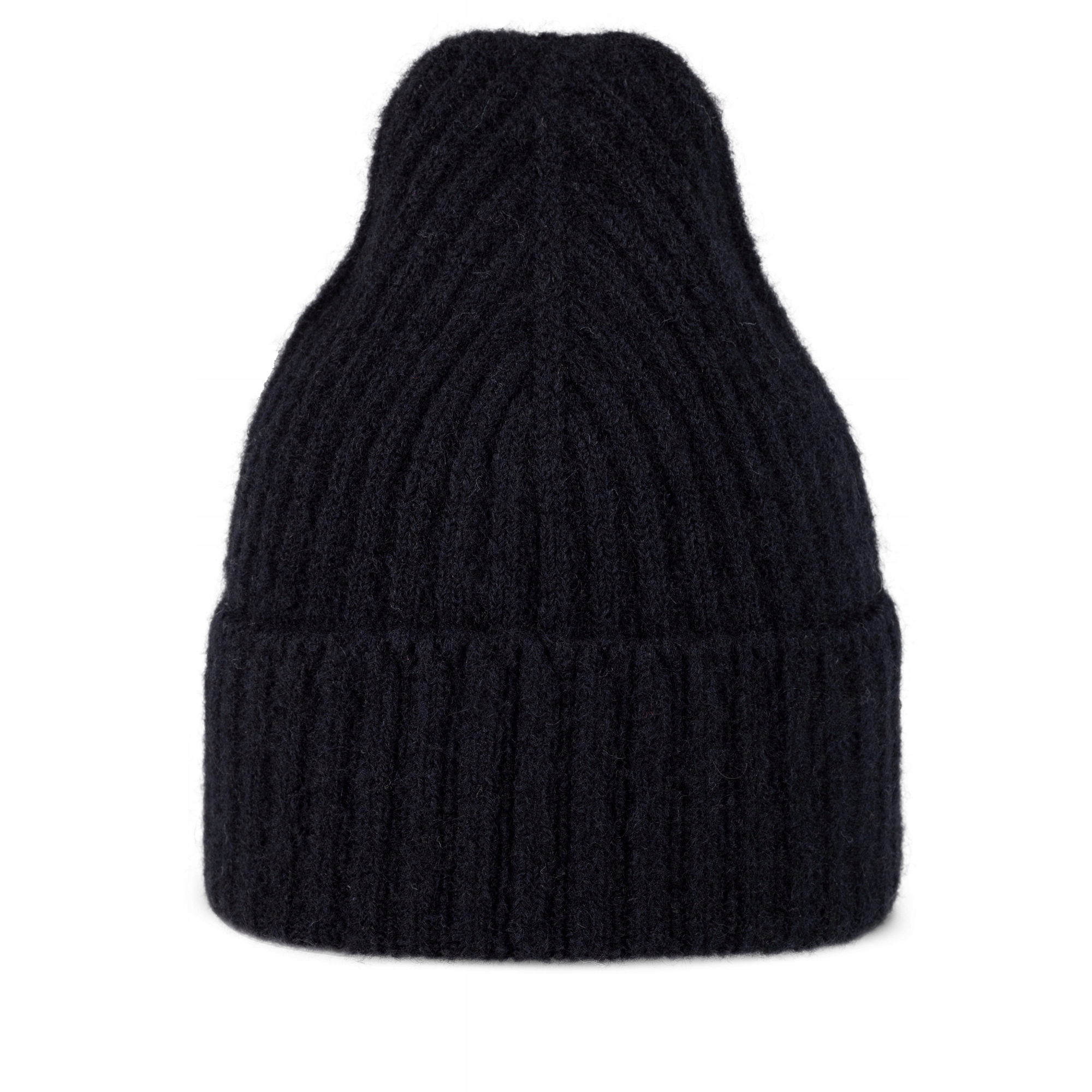 Buff Čepice s merino vlnou Knitted Beanie, barva tmavě modrá