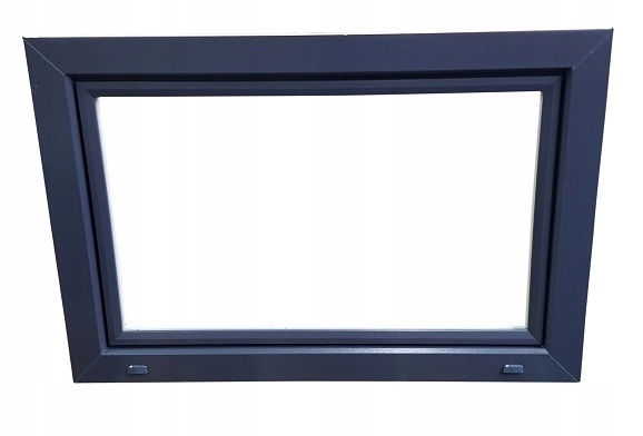 OKNO 1200 x 800 PIWNICZNE INWENTARSKIE ANTRACYT