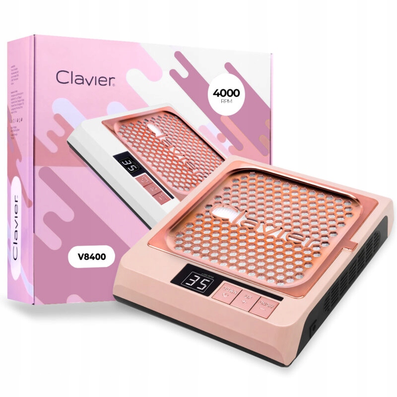 Odsávačka prachu kazetový powder pink Clavier V8400 20W