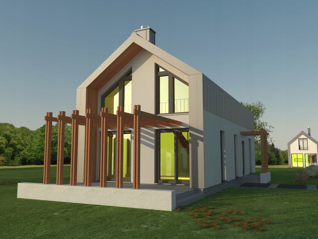 Projekt Domu 70m2 Dom Na Zgłoszenie Stodoła Rekrea Kod producenta Inny