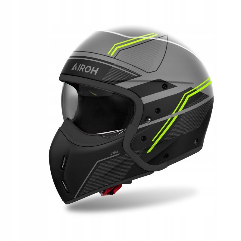 Motocyklová Prilba Airoh J110 Slim Yellow Matt S