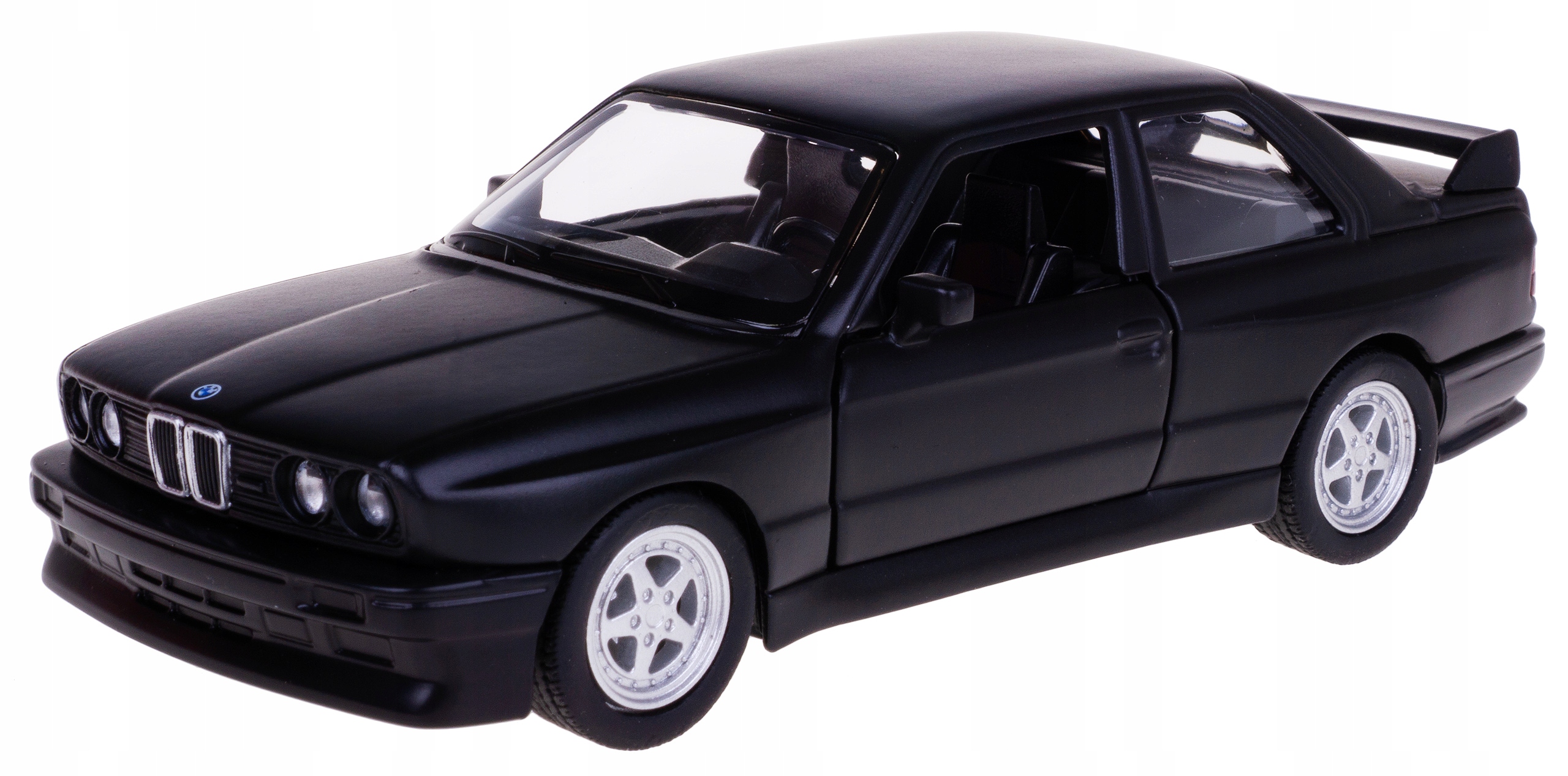BMW M3 E30 MODEL METALOWY RMZ 1:32/39 CZARNY MAT Kolor dominujący czerń
