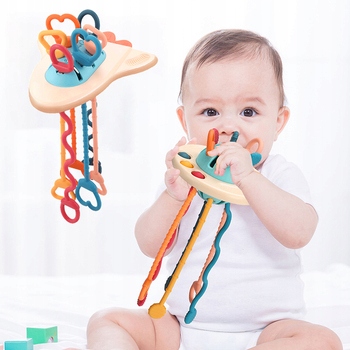 ZABAWKA SENSORYCZNA GRYZAK NIEMOWLAT PRZECIĄGANIEC Kod producenta 0877TY0877