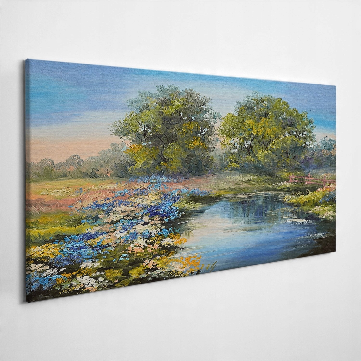 

Fotoobraz z zdjęciem Rzeka Las Krajobraz 100x50 cm
