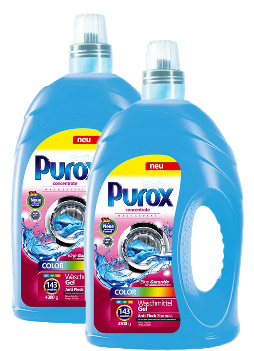 

Niemiecki Żel Do Prania Purox Kolor 2X4,3L 286PRAŃ