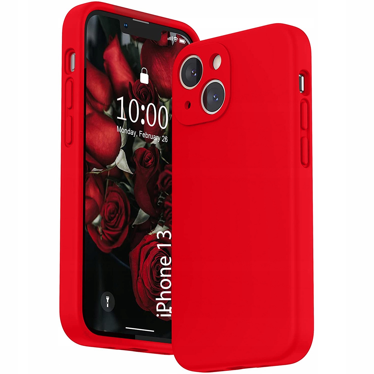 

Etui Czerwone Liquid Case do Apple iPhone 13 Mini