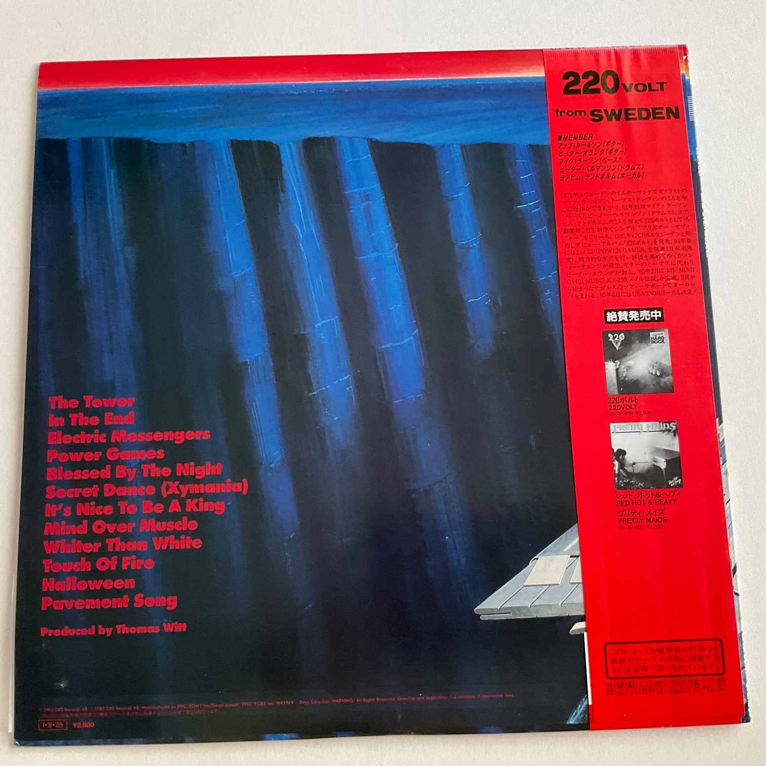 220 VOLT Mind Over Muscle **NM**Japan 15313969539 - Sklepy, Opinie