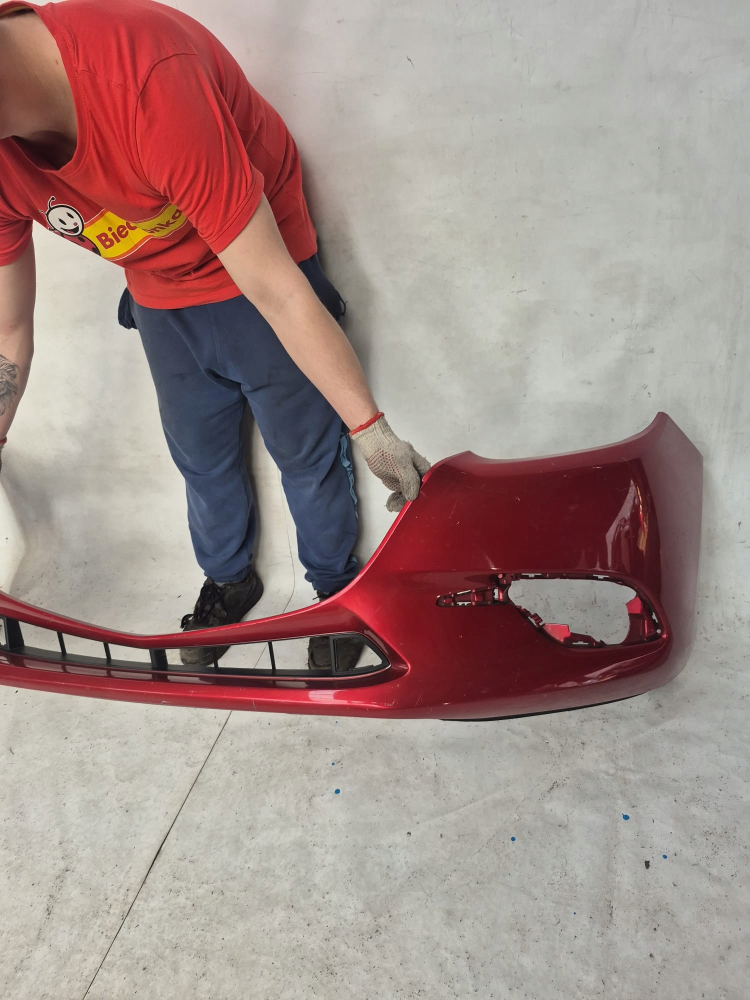 MAZDA 3 III LIFT 16-18 bumper front front