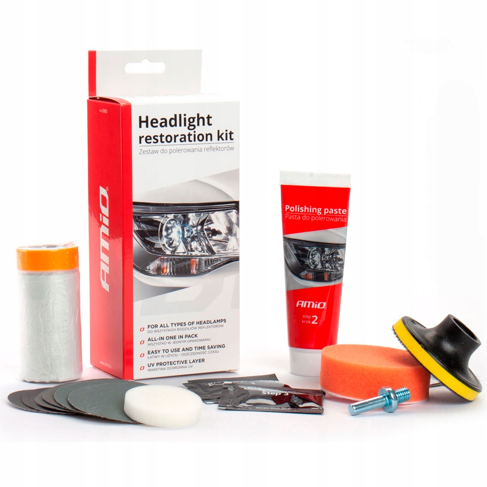 

Zestaw Do Polerowania Regeneracji Lamp Reflektorów