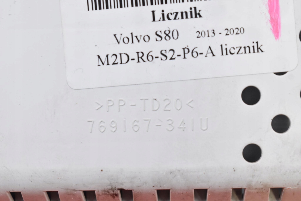dials dials EU 31453147 VOLVO S80 2 II 2.0 D4 181 KM LIFT 13-20