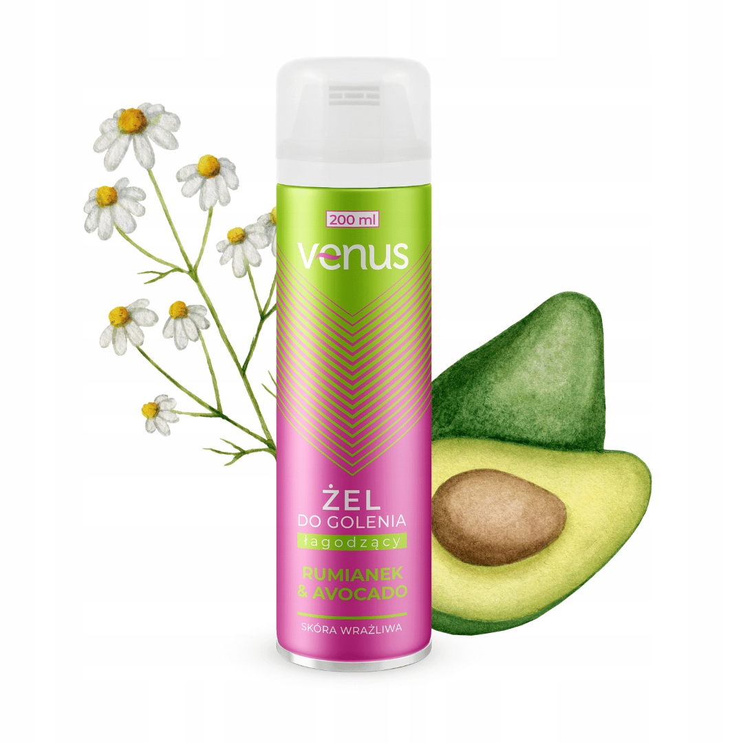 ŻEL DO GOLENIA VENUS RUMIANEK SKÓRA WRAŻLIWA Stan opakowania oryginalne