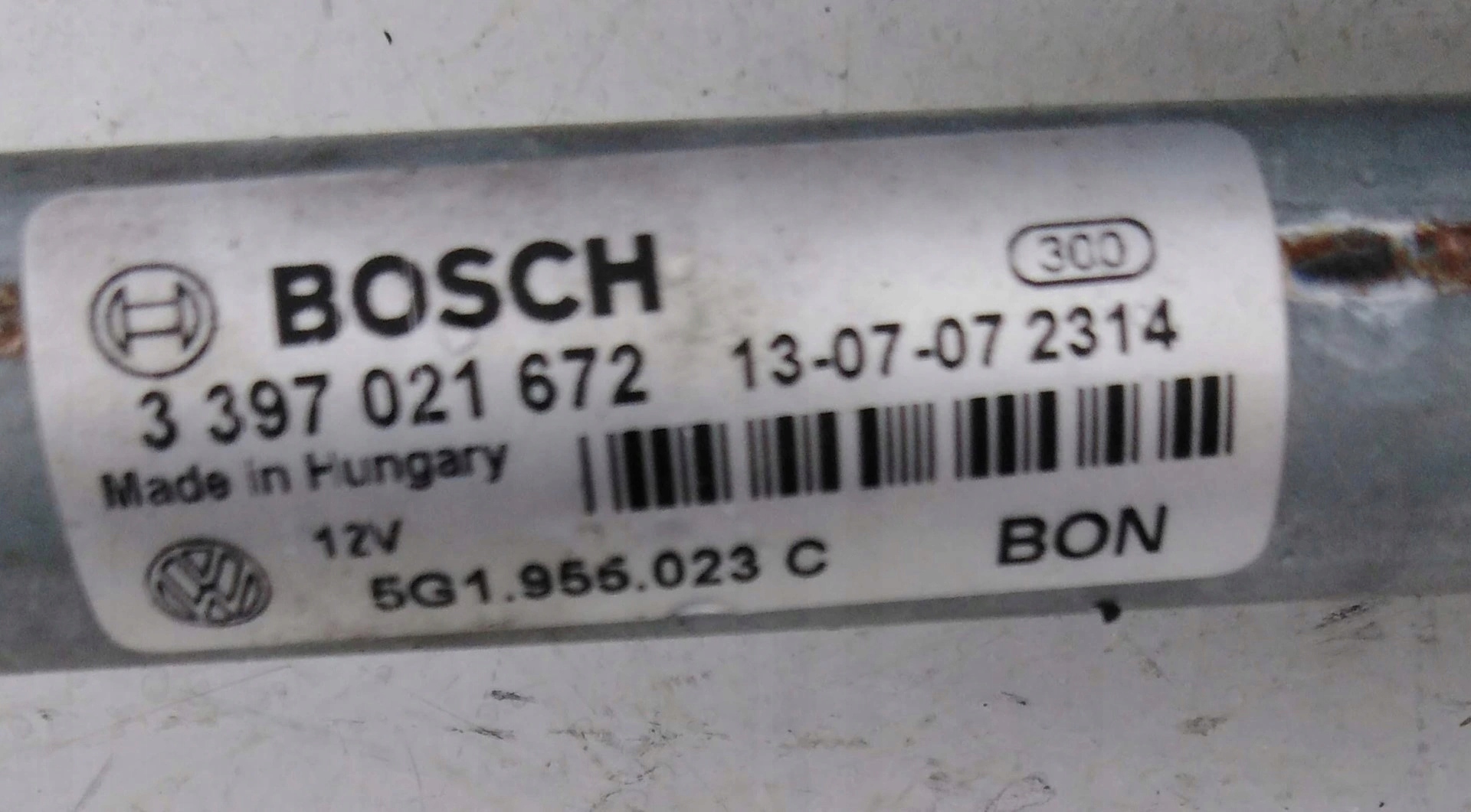 VW GOLF VII 5G Wischergestänge 5G1955023C