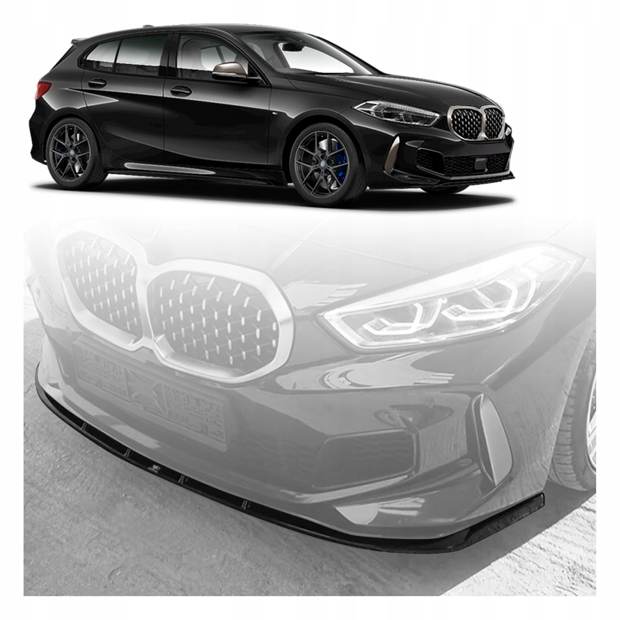 Rozdělovač předního nárazníku difuzér pro Bmw 1 III F40 2019-2024 Hb