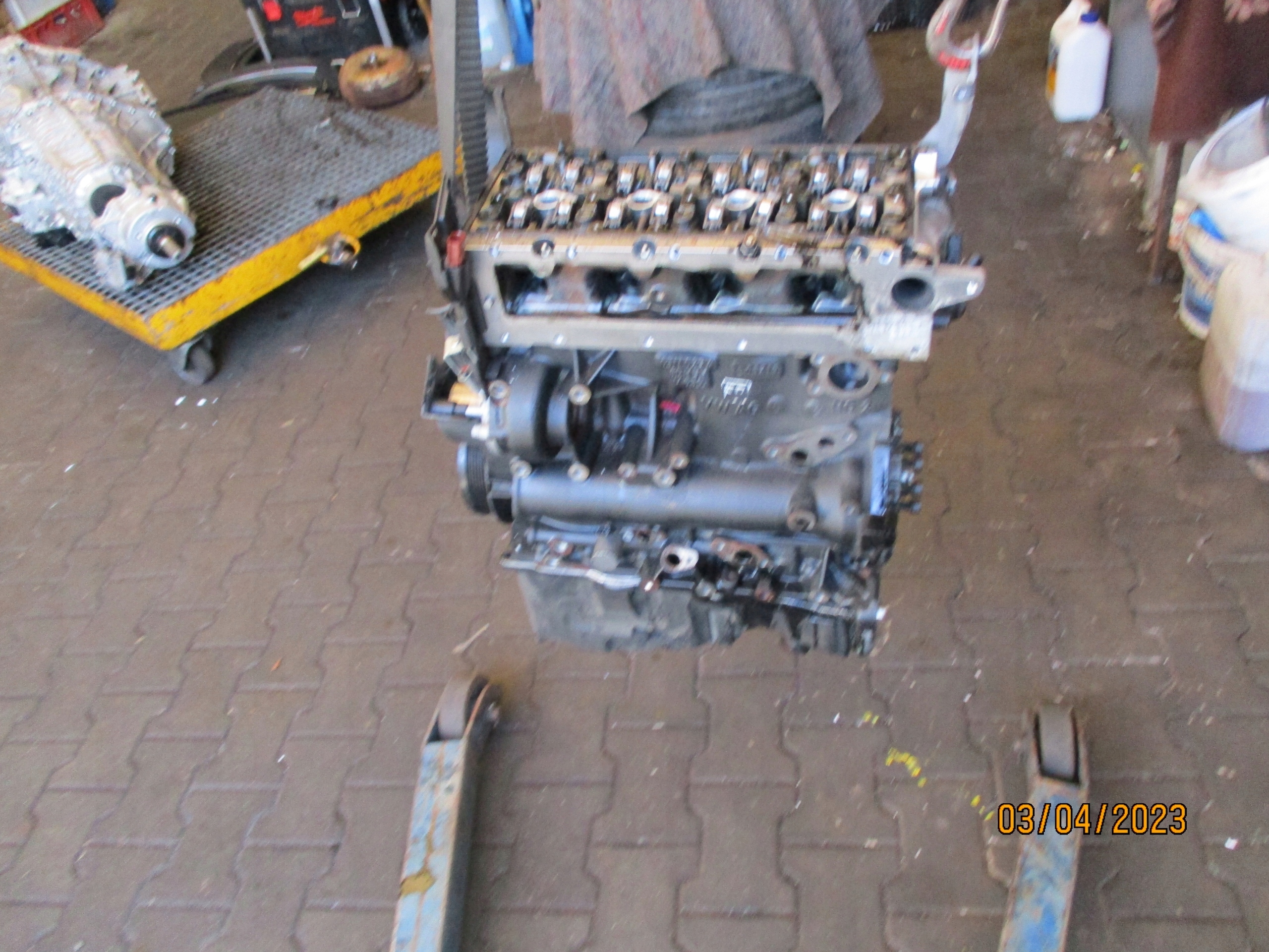engine unprotected pillar AUDI 2,0 TDI CNH 20 TYSKM