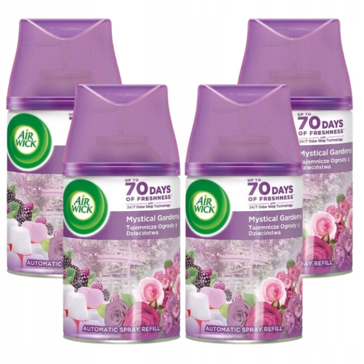 

Air Wick Freshmatic Tajemniczy Ogród Wkład 250mlx4