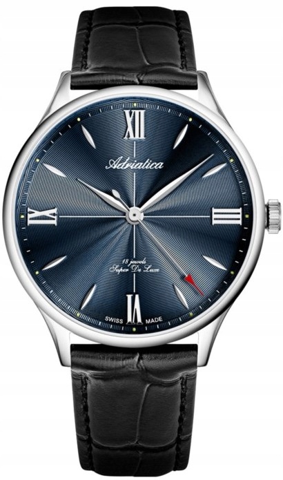 Pánské Hodinky Adriatica A1230.5265MXL Na řemínku černé swiss