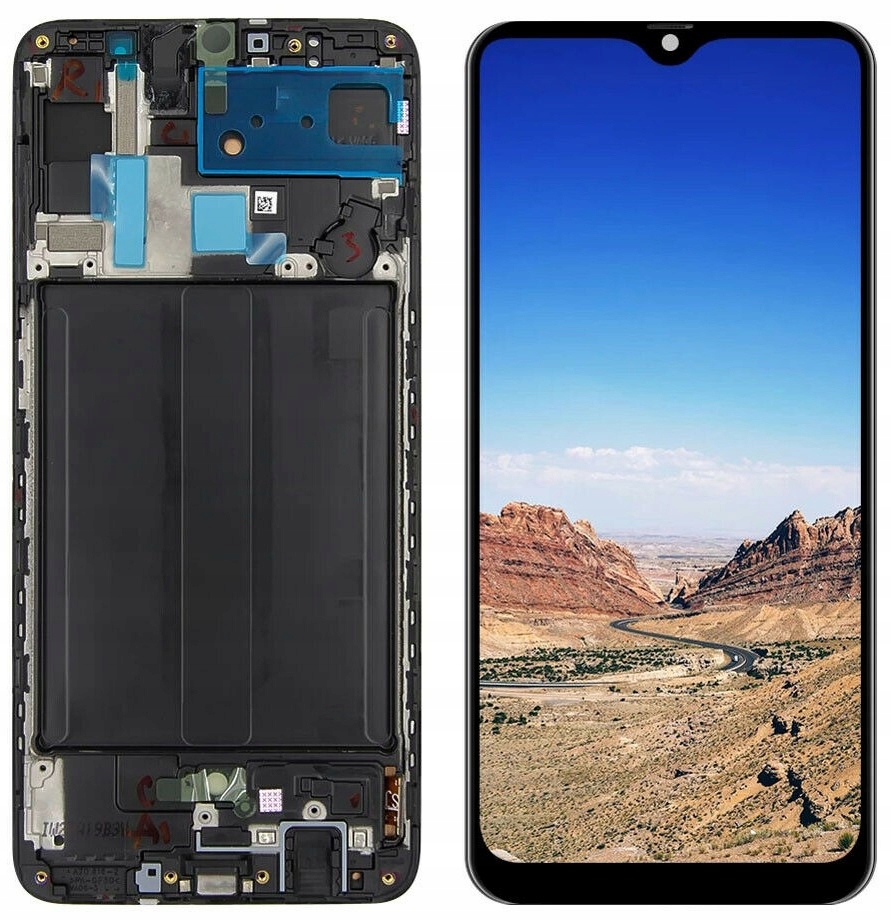 

Wyświetlacz Ekran Samsung A70 SM-A705 Ramka Incell