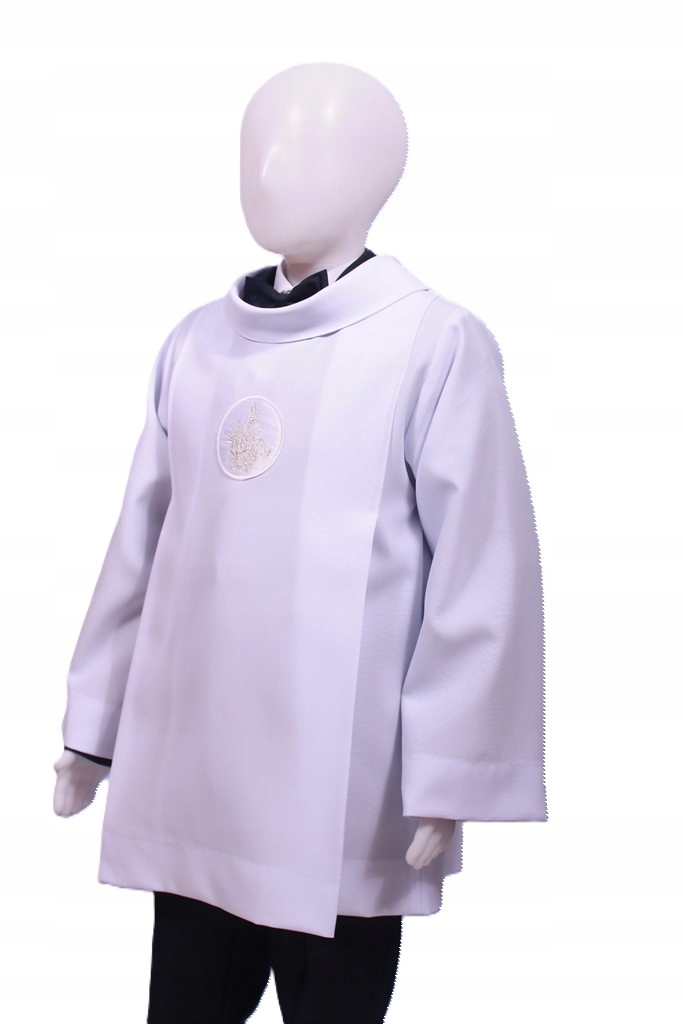 Alba komunijna krótka chłopięca r.152 XL Rozmiar 152