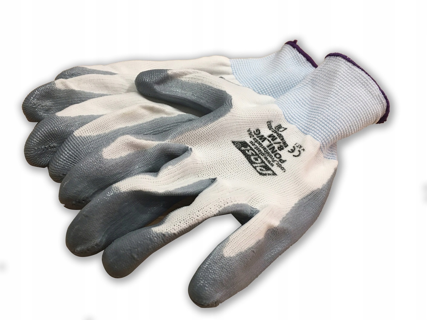 

Rękawice Robocze Poliester Nitryl Rękawiczki R8