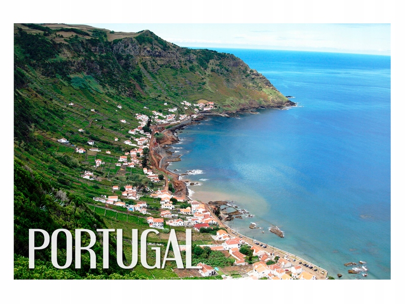 

Portugalia Azory Krajobraz Magnes na lodówkę