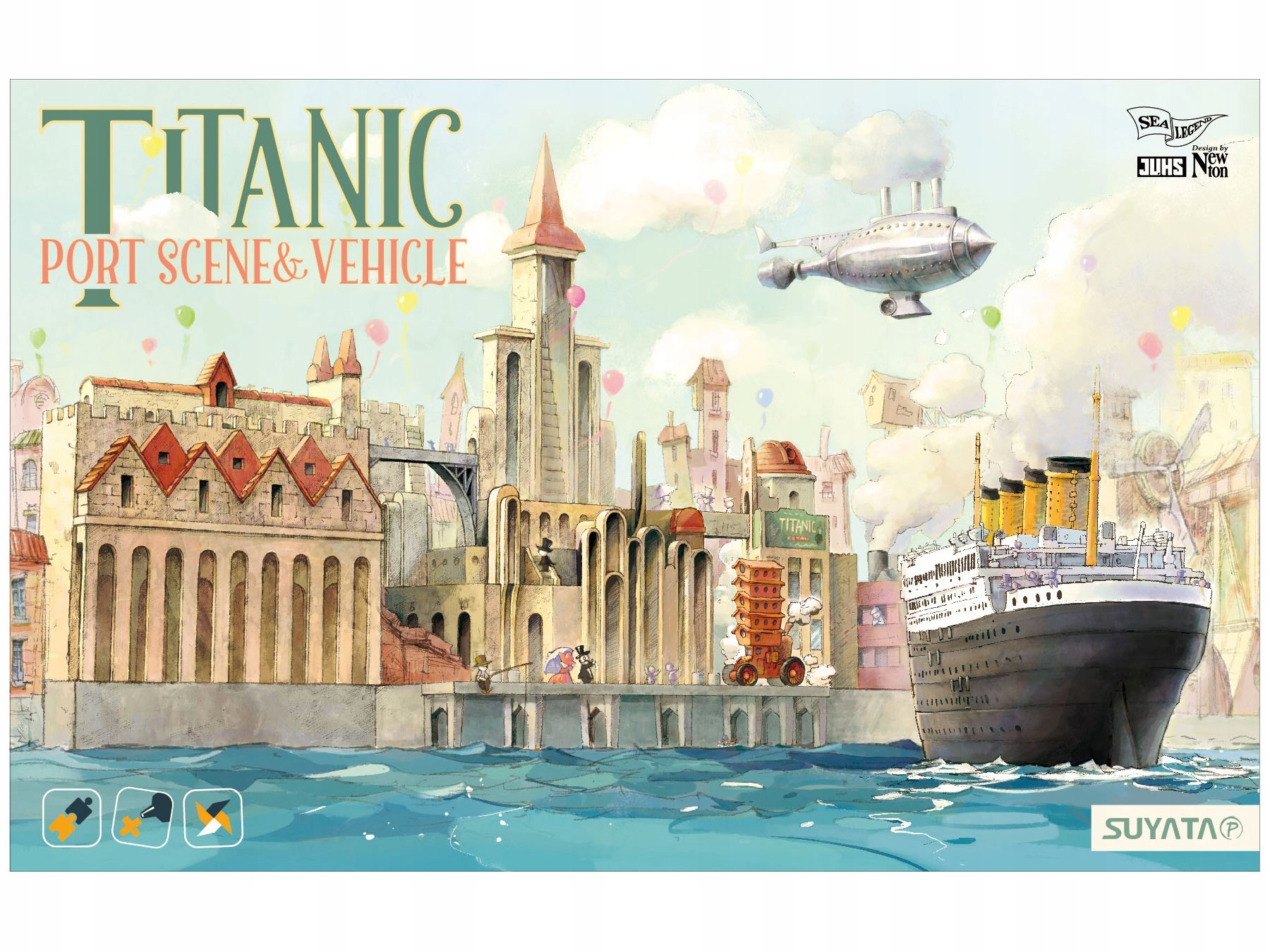 Loď loď osobní Rms Titanic SL-002 Suyata
